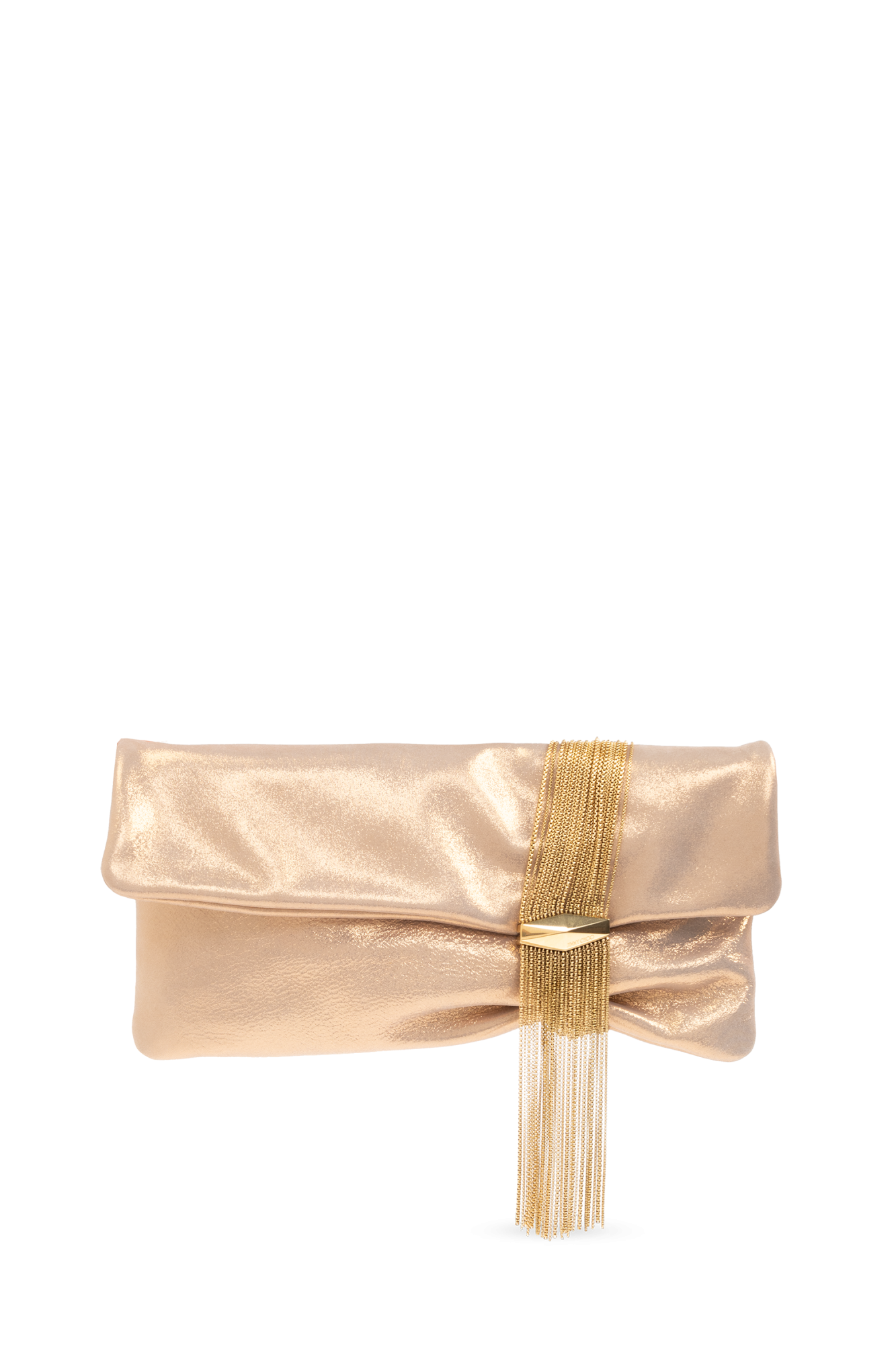 Gold Clutch bag `Zandra` Jimmy Choo - Vitkac Italy